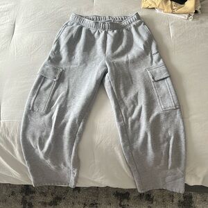 ARITZIA sweat fleece cargos